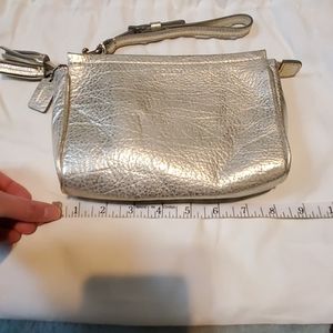 Coach large wristlet